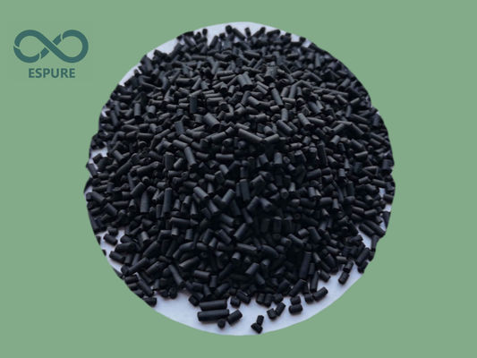 Mua 700mg/g 4mm hạt cacbon hoạt động cho khí tự nhiên và lọc khí sinh học online manufacture