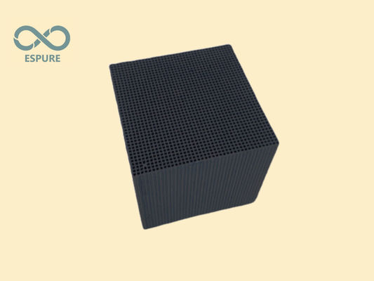 900mg/g Cây mật ong than hoạt tính dựa trên than để loại bỏ VOCs 100 * 100 * 100mm